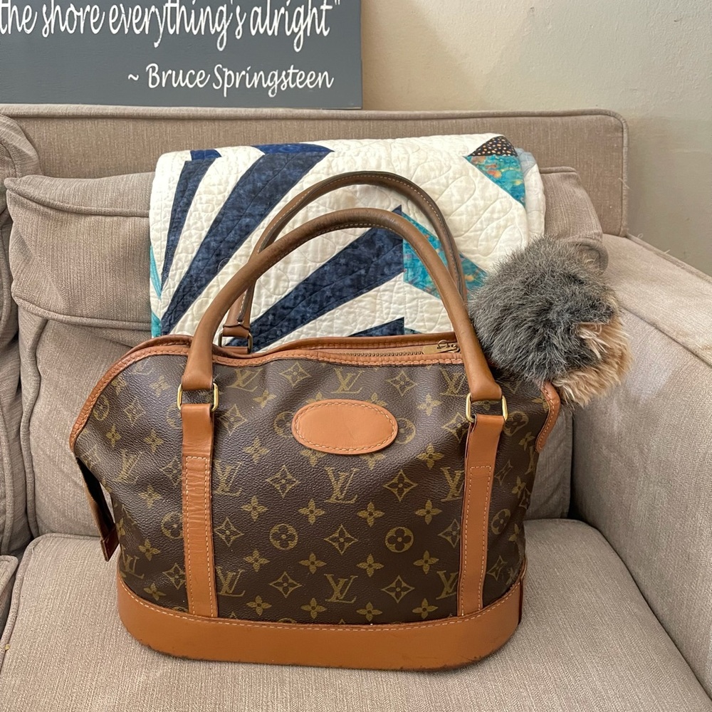 Louis Vuitton Authentic Monogram Pet Carrier Bag